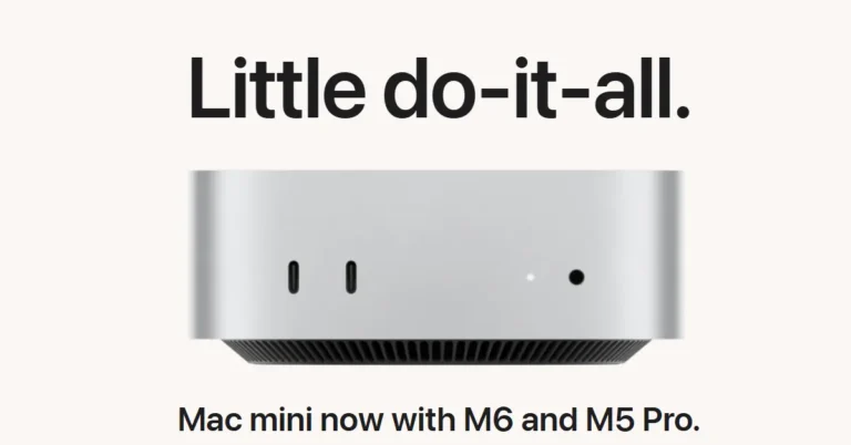 Apple’s New Mac mini M6 and Mac Studio M5 Ultra Are Now on Sale in India
