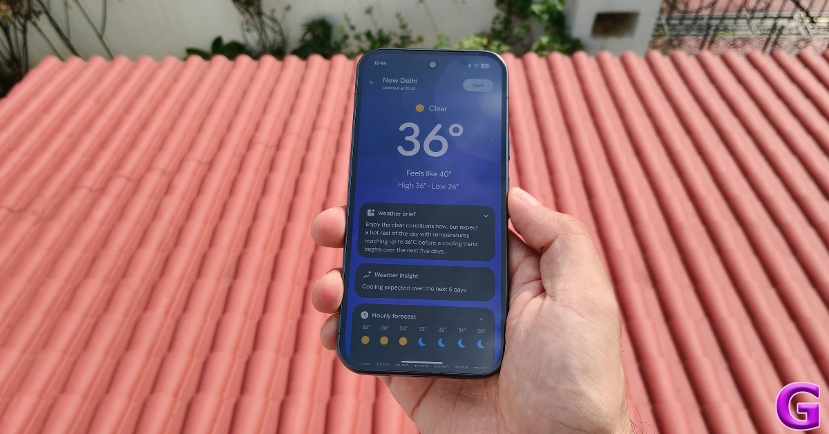 weather app