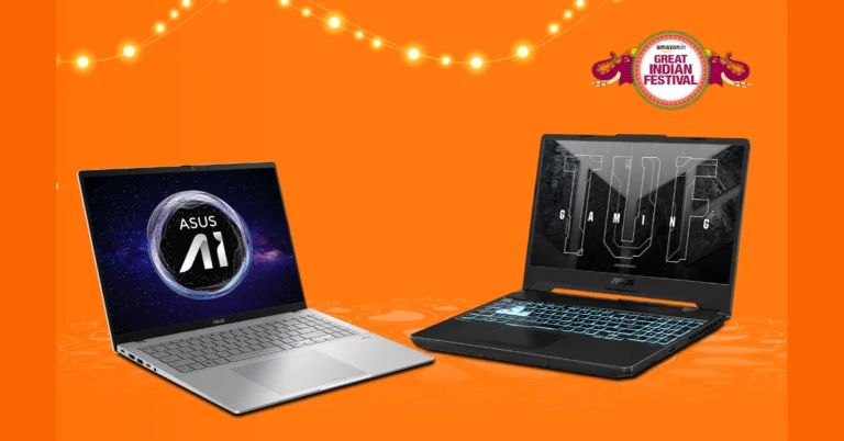 Get great discounts on Asus laptops, gaming devices and PCs during the Flipkart BBD and Amazon Great Indian Festival