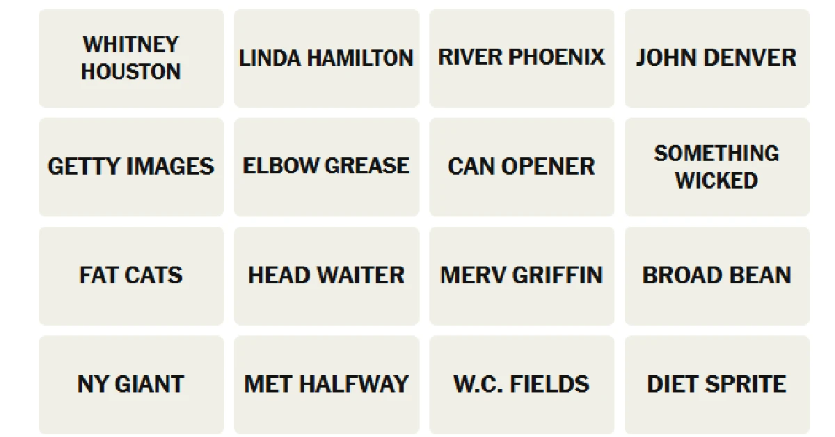 Here’s your grid for today