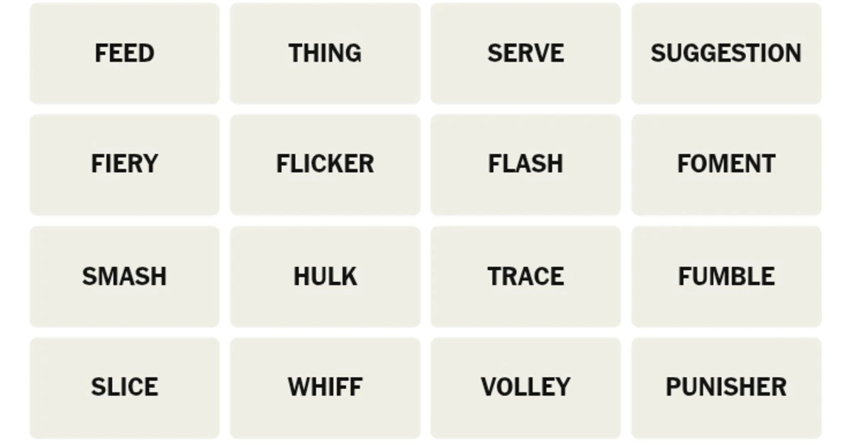 Here’s your grid for today