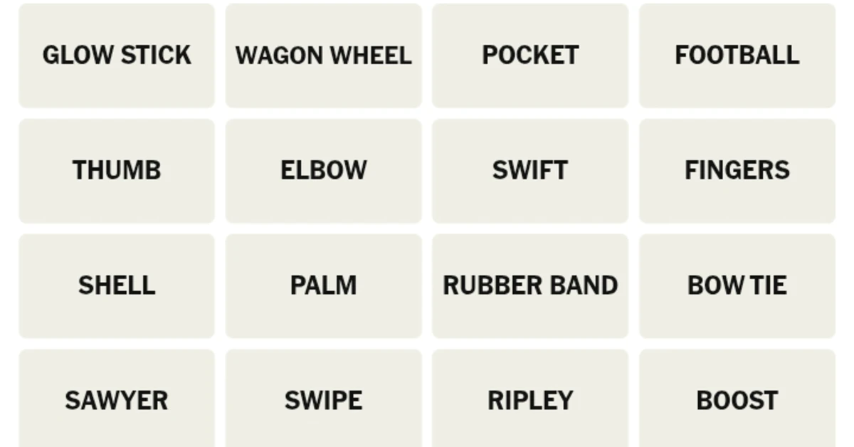 Here’s your grid for today